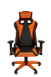 Кресло геймерское CHAIRMAN GAME 44 Черный-оранжевый