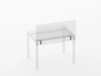 Экран (пластик) Deka 8.14.10 Белый-024 (без крепления)