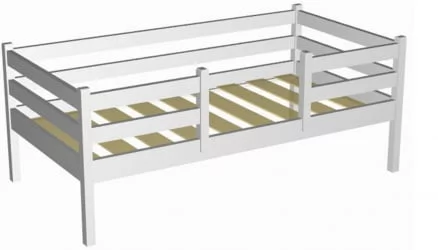 Бортик для деткой кровати RooRoom VK-2с Серый