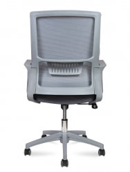 Кресло офисное Макс ЛБ грэй / Макс ЛБ грей 818БГ / LB Max LB grey 818BG