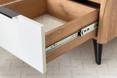 Тумба детская Адам MSA-01 дуб крафт золотой/белое дерево