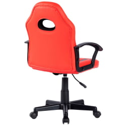 Кресло на колёсиках CHAIRMAN KIDS 111 Черный-красный