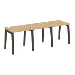 Рабочая станция ОНИКС ВООД ОВ.РС-3.0.7 Тиквуд Светлый/Темный / ONIX WOOD OW.RS-3.0.7