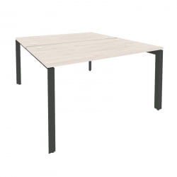 Рабочая станция на П-образном м/к ОНИКС О.МП-Д.РС-2.3.8 Денвер Светлый/Антрацит / ONIX O.MP-D.RS-2.3.8