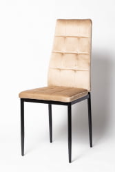 Металлический стул Cafe-2 (DC4032-B) Бежевый вельвет G062-12