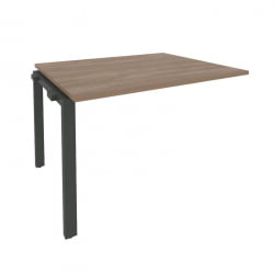 Проходной наборный элемент переговорного стола ОНИКС О.МП-НПРГ-2 Дуб Аризона/Антрацит / ONIX O.MP-NPRG-2