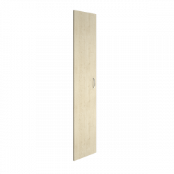 Дверь высокая левая Рива А.Д-1 Л Клен/Металлик / Riva