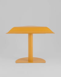 Журнальный столик Корнеа металл желтый / Cornea