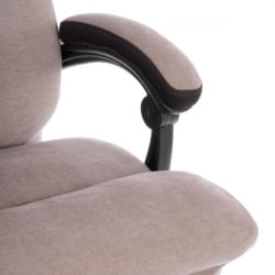 Кресло Chief metalBL ткань, светло-коричневый, KUB 03/TW-24