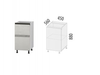 Напольный шкаф (лев/прав) Бостон 104.72