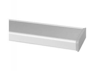 Столешница ПЛ 118.150 Алюминий КВАДРО Премиум