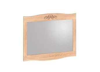 Зеркало навесное ADELE 11 Дуб Сонома/Орех шоколадный (спальня)