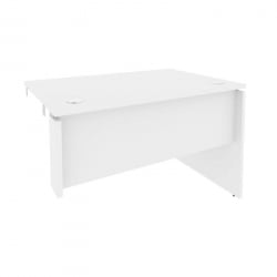 Стол-приставка правый к опорным элементам ОНИКС О.СПР-2.8Р Белый Бриллиант / ONIX O.SPR-2.8R