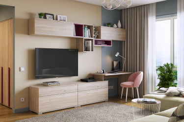 Полка в детскую 46 UL.46-M фуксия