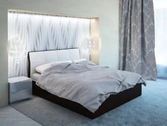 Кровать Visconti Бежевый\Коричневый