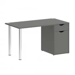 Cтолик для ноутбука ХОМЕ ОФФИCЕ ВР.СП-3-138.1 Металлик / Cтолик HOME OFFICE VR.SP-3-138.1