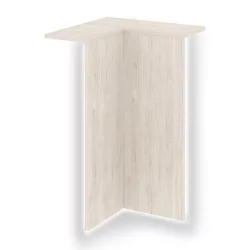 Колонна угловая внутренняя с подсветкой правая для О.Р-Ф.МУ.ВНУ(Р) ОНИКС О.Р-КУ.ВНУ.С(Р) Денвер Светлый / О.R-F.MU.VNU(R) ONIX О.R-KU.VNU.S(R)