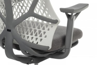 Кресло Его А644 Белый/Серый / Ego A644