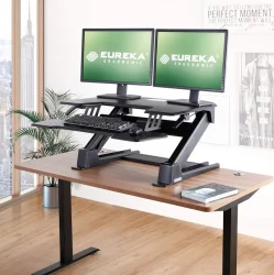 Регулируемая подставка на стол для монитора и ноутбука ERK-CV-PRO36B Черная