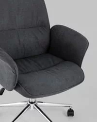 Стул офисный Симона Серый / Simona