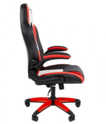 Кресло геймерское CHAIRMAN GAME 15 черный/красный/белый