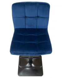 Стул барный ДОБРИН ДОМИНИC (синий велюр (МДЖ9-117)) 2 шт / DOBRIN DOMINIC (MJ9-117))