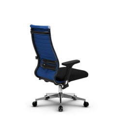 Кресло офисное МЕТТА B 2b 19/2D, Основание 17834 Комплект 3 Синее Черное