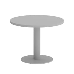 Стол журнальный круглый HOME OFFICE VR.SP-5-60.1G Металлик/Серый металл