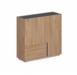 Шкаф левый Oliver OL-060-20-17.GN.GN.GN.L Гикори натуральный