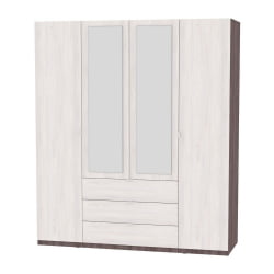 Шкаф распашный R-198х180х60-3-TR-M(ЯАТ-ЯАС)