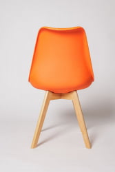 Мягкий стул Eames SC-034 Оранжевый