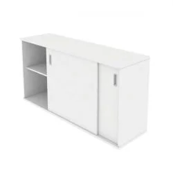 Шкаф-купе низкий STYLE Л.ШК-3.2 Белый