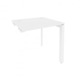 Стол-приставка на П-образном м/к к опорным элементам ОНИКС О.МП-СПР-0.7 Белый Бриллиант / ONIX O.MP-SPR-0.7