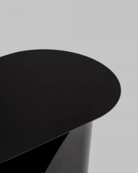 Журнальный столик Yvaine металл черный