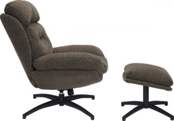 Кресло-реклайнер Everprof Kiwi Ткань Темно-коричневый