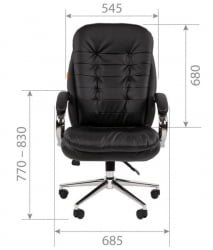 Кресло руководителя CХАИРМАН 795 ЭКО Черный / CHAIRMAN