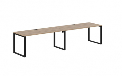 Бенч-система EDIS EQWST 3580 Дуб Денвер светлый Черный