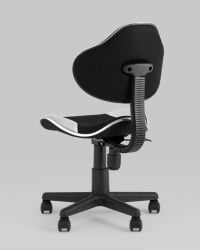 Стул офисный QZY Черно-белый