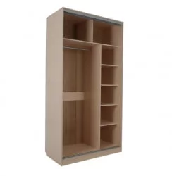 Шкаф-купе из лдсп Рио 1-600 бабочки Дуб млечный