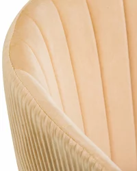 Стул обеденный DOBRIN MARY Песочный велюр 1922-3