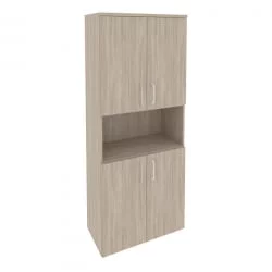 Шкаф высокий широкий (4 низких фасада ЛДСП) ONIX O.ST-1.5 Дуб Аттик