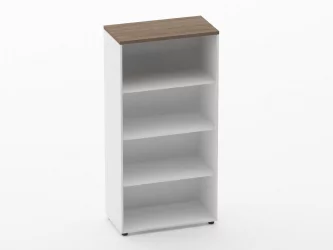 Шкаф 3 широкий открытый Дека 10.16.101 Дуб Верцаска/Белый / Deka