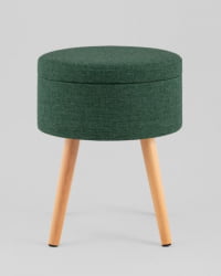 Кресло Store Woody рогожка темно-зеленая