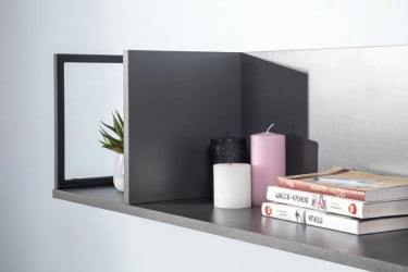 Полка навесная CITY 400955831h Графит