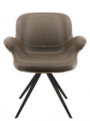 Стул Everprof Aurora Экокожа Серый