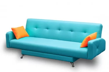 Диван MANGO 3 (2 категория) Бирюзовый Оранжевый