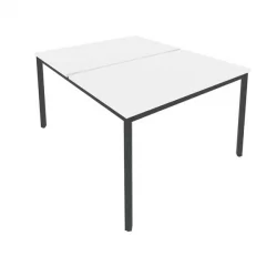 Рабочая станция на металлокаркасе СЛИМ СЙСТЕМ С.СП-4.3 Белый-Антрацит / SLIM SYSTEM