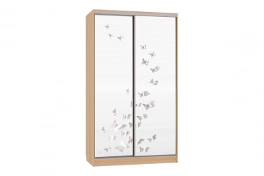 Шкаф-купе ясень Рио 7-600 18 СК-04Р21 дуб сонома / SK-04R21