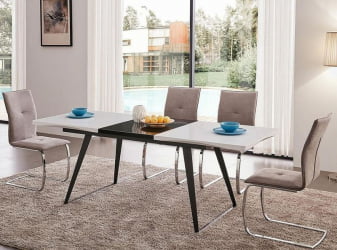 Стол-трансформер DT-93 Белый/Черный