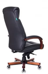 Кресло руководителя Бюрократ T-9922WALNUT/BLACK